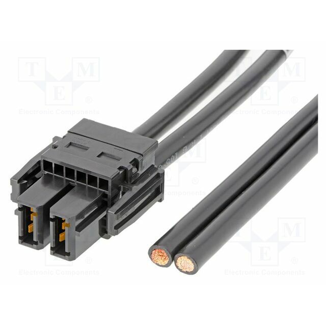 MOLEX Cable; female; PIN: 2; 1m