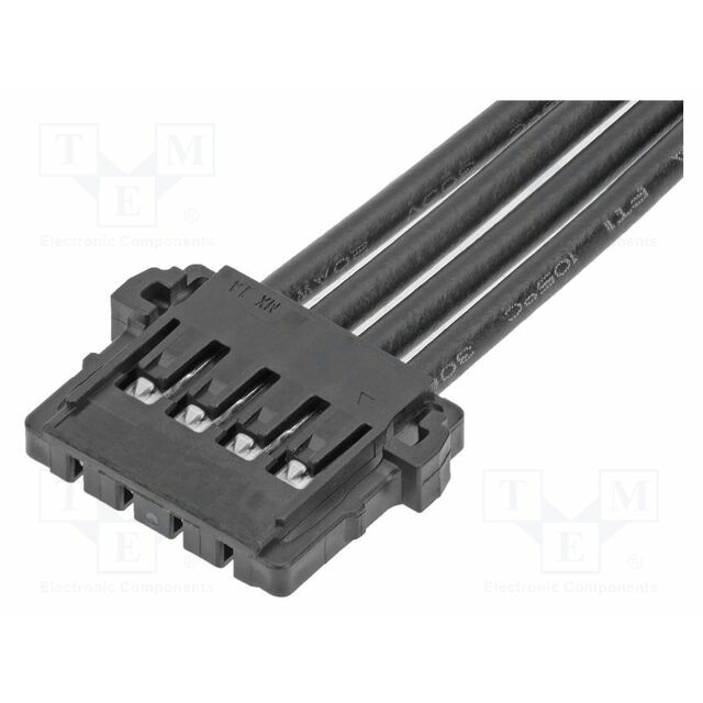 MOLEX Socket; female; PIN: 4; Inom: