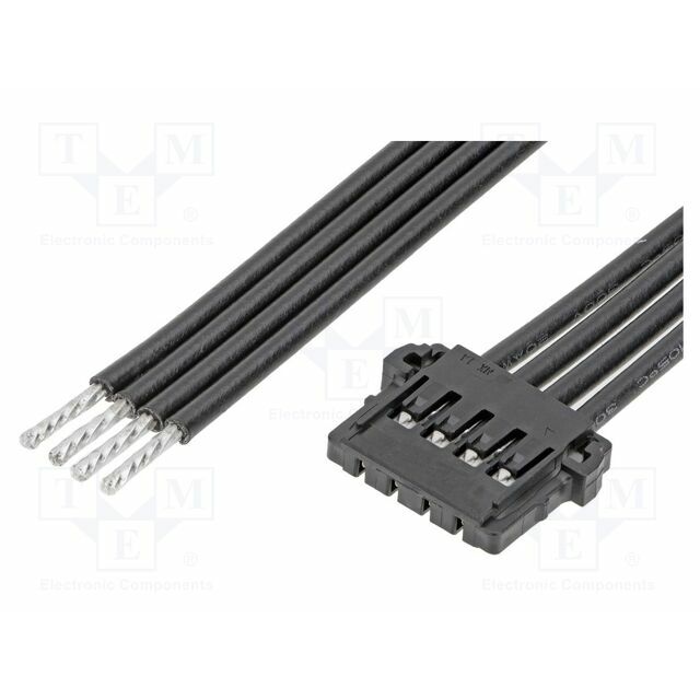 MOLEX Connector: wire-board; female; PIN: 4
