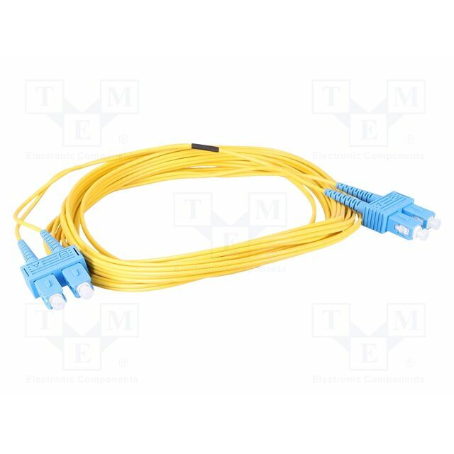 Fiber patch cord; OS2; 5m; PVC