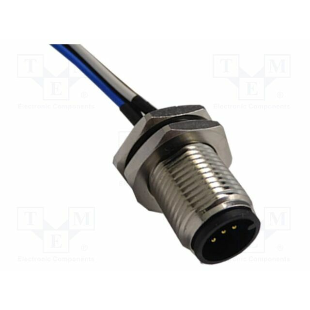 Connector: M12; socket; PIN: 5; male
