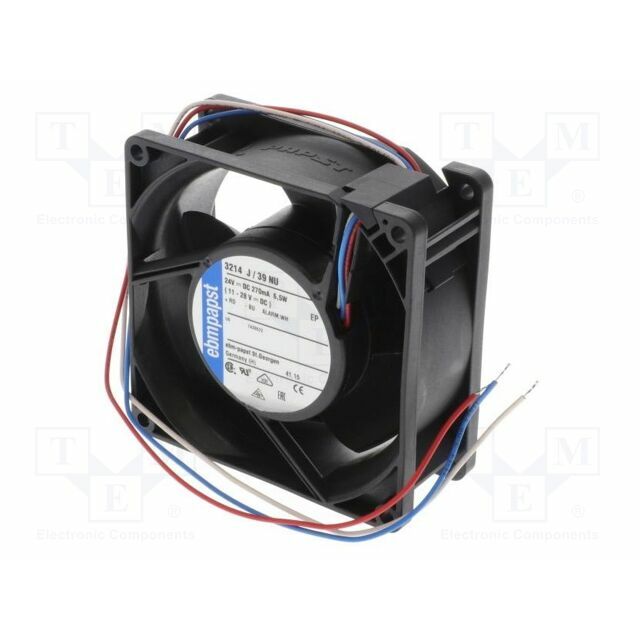 EBM-PAPST Fan: DC; axial; 24VDC; 129
