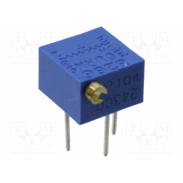 BOURNS Potentiometer: mounting; 1kΩ; multiturn; 250mW