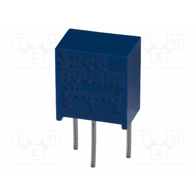 BOURNS Potentiometer: mounting; 250kΩ; multiturn; 250mW