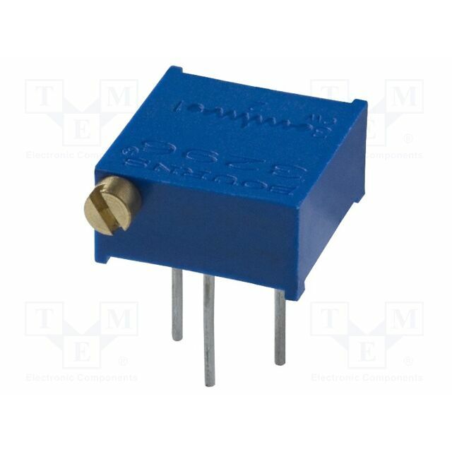 BOURNS Potentiometer: mounting; 50kΩ; multiturn; 500mW