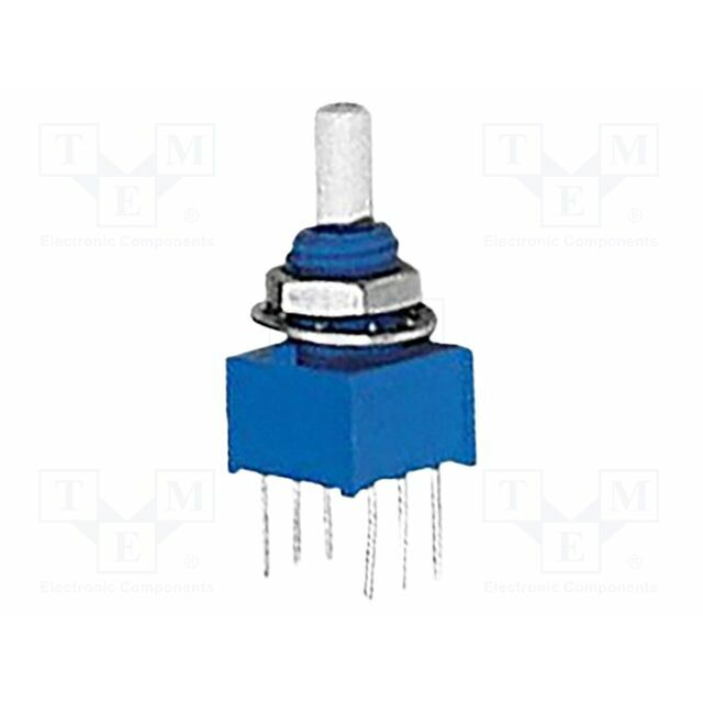 BOURNS Potentiometer: shaft; 10kΩ; ±20%; 250mW