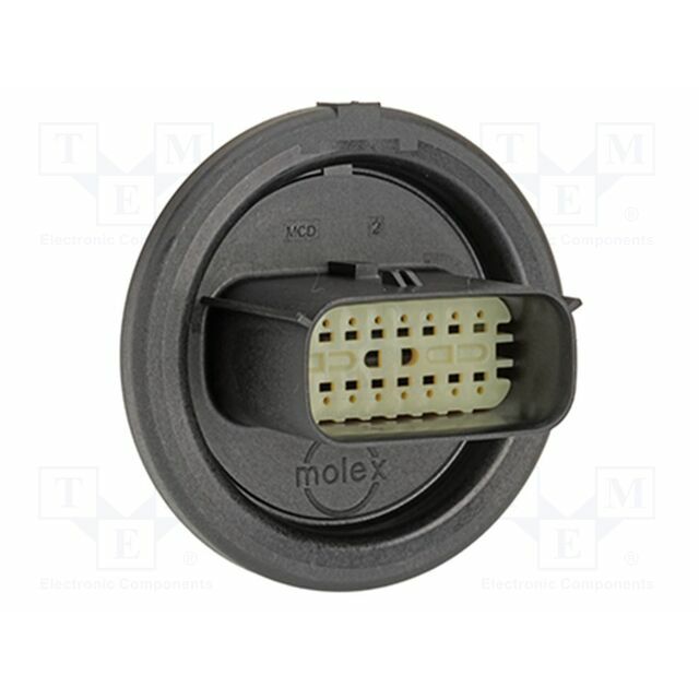 MOLEX Connector: wire-wire; plug; male; MX150