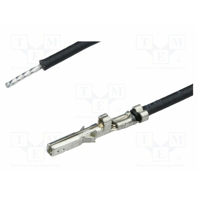 MOLEX Socket; PIN: 1; compression; Plating: