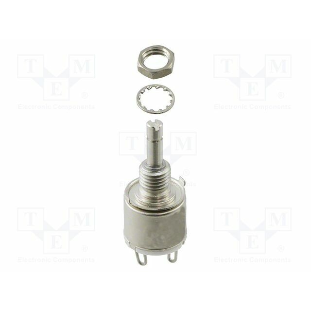 BOURNS Potentiometer: shaft; 5kΩ; single turn