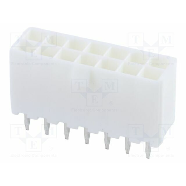MOLEX Connector: wire-board; male; PIN: 14