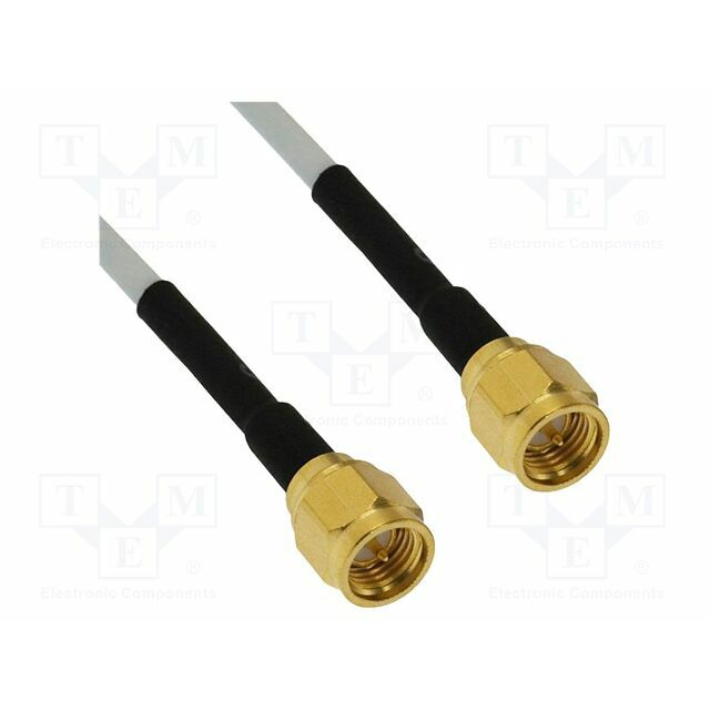 Cable; SMA male; grey; straight; 12