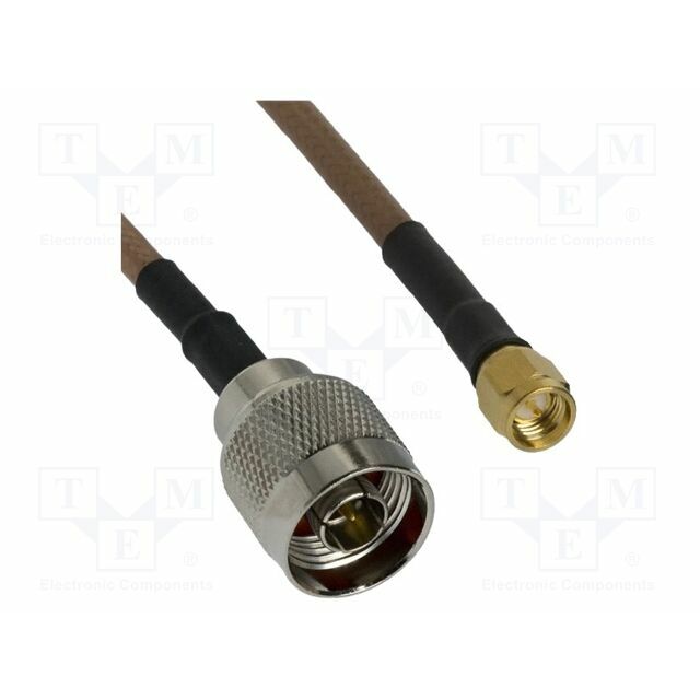 Cable; 1524mm; N male,SMA male