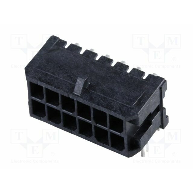 MOLEX Connector: wire-board; male; PIN: 12