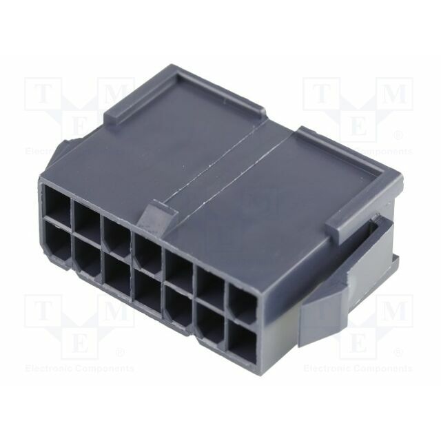 MOLEX Connector: wire-wire; plug; male; PIN: