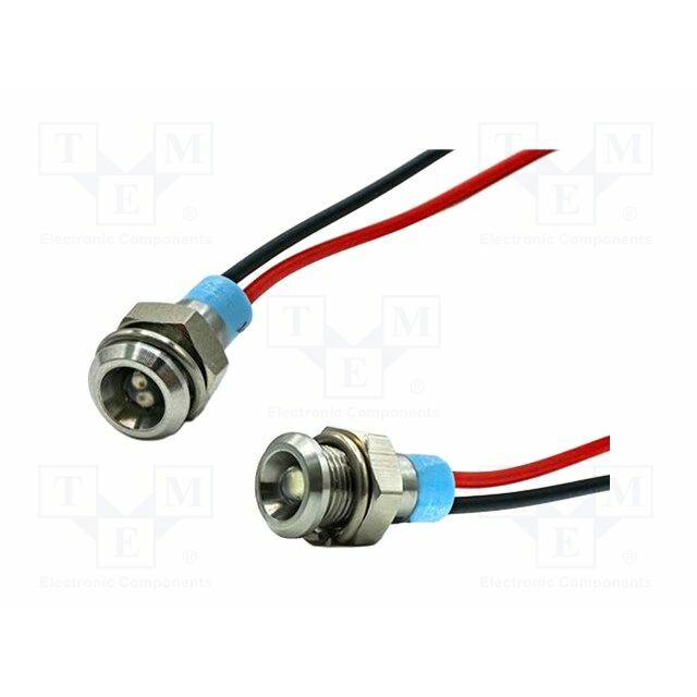 DIALIGHT Indicator: LED; prominent; yellow; 6VDC