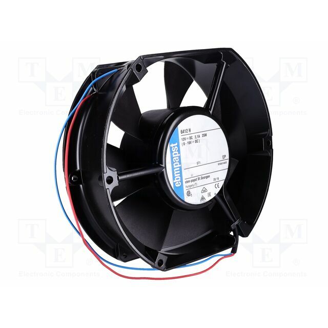 EBM-PAPST Fan: DC; 171.5x150x50.8mm