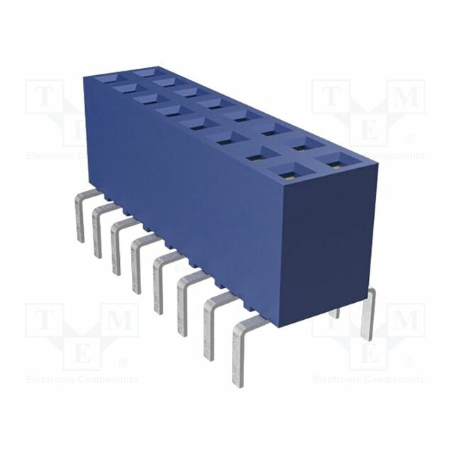AMPHENOL Connector: PCB to PCB; female