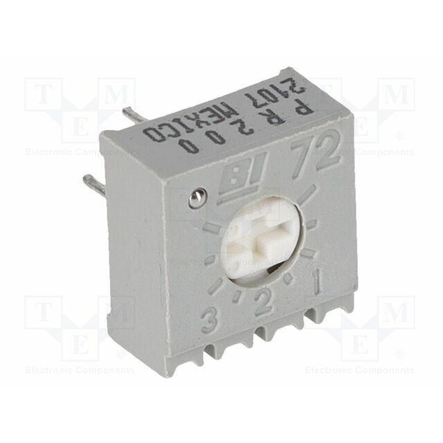 TT ELECTRONICS Potentiometer: mounting; 200Ω; single