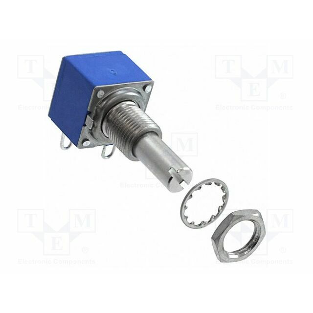 BOURNS Potentiometer: shaft; 5kΩ; 2W; ±10%