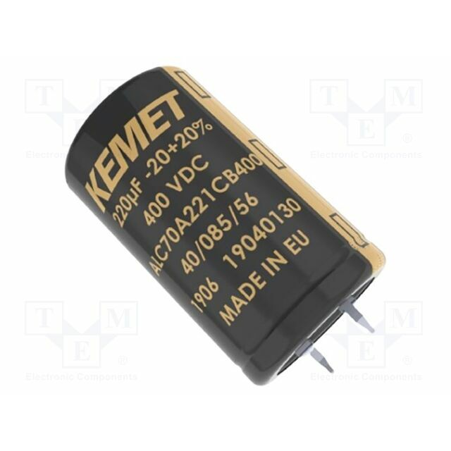 YAGEO Capacitor: electrolytic; 30mF; 100VDC; Pitch: