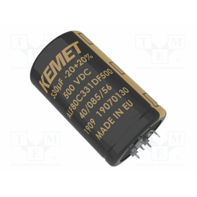 YAGEO Capacitor: electrolytic; 510uF; 400VDC; Pitch: