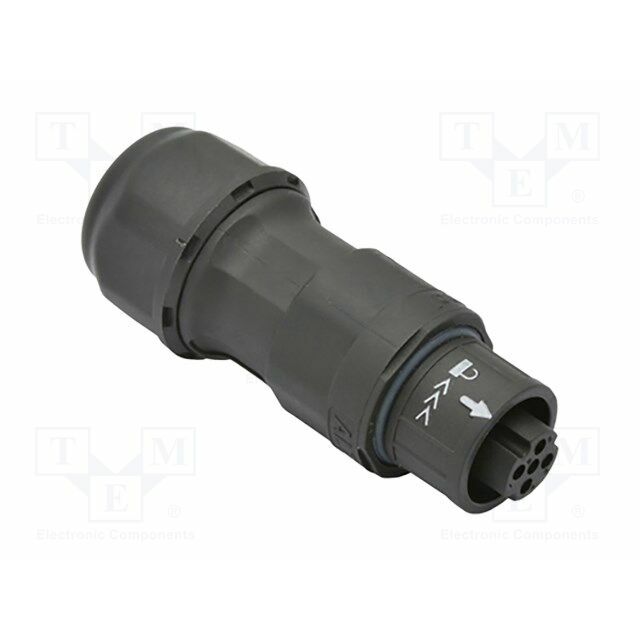 AMPHENOL Connector: circular; plug; screw; PIN: