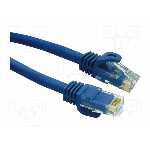 Patch cord; Cat 6a; both sides