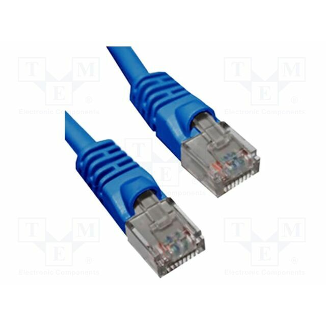 Patch cord; Cat 5e; both sides