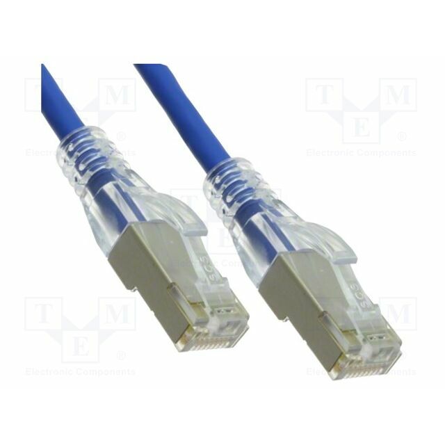 Patch cord; Cat 6a; both sides