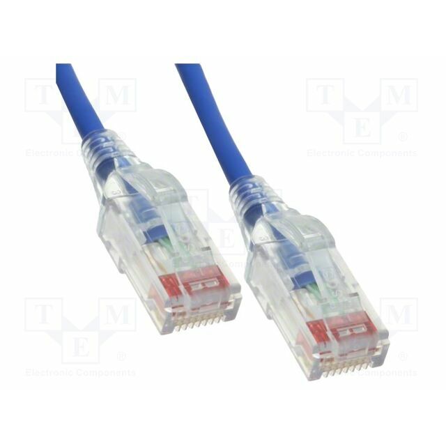 Patch cord; Cat 6; both sides