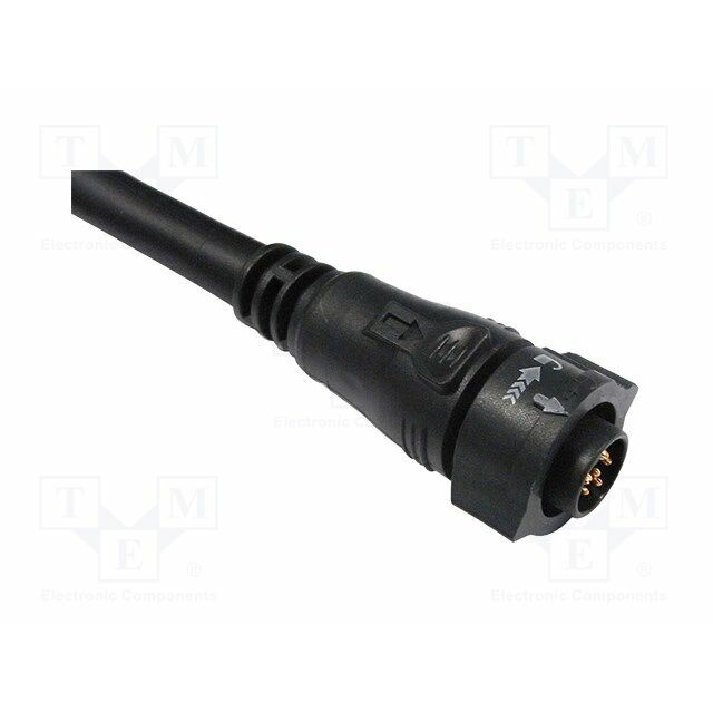 AMPHENOL Connector: circular; socket; PIN: 3