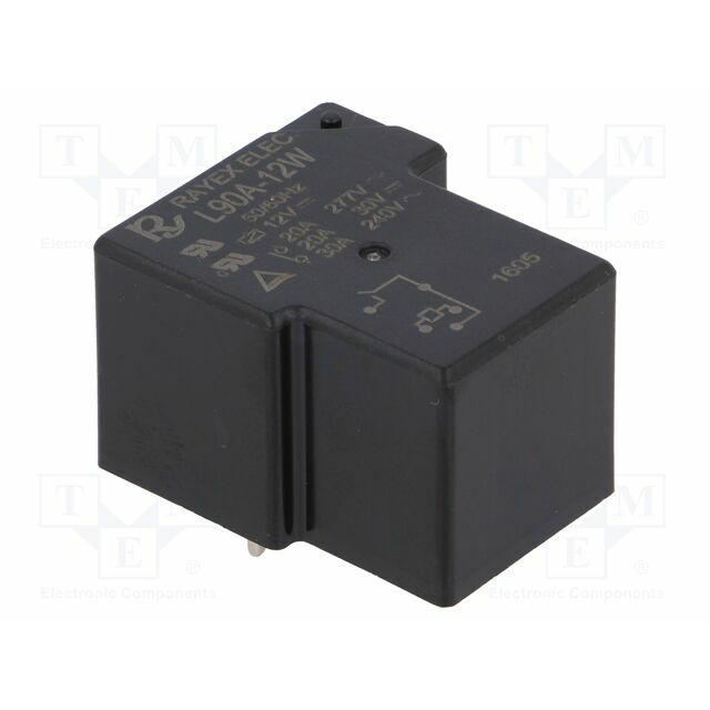 RECOY/RAYEX ELECTRONICS Relay: electromagnetic; Ucoil: 12VDC