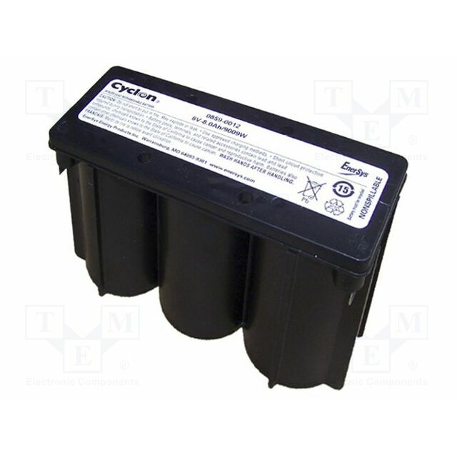 ENERSYS Re-battery: acid-lead; 6V; 8Ah; AGM