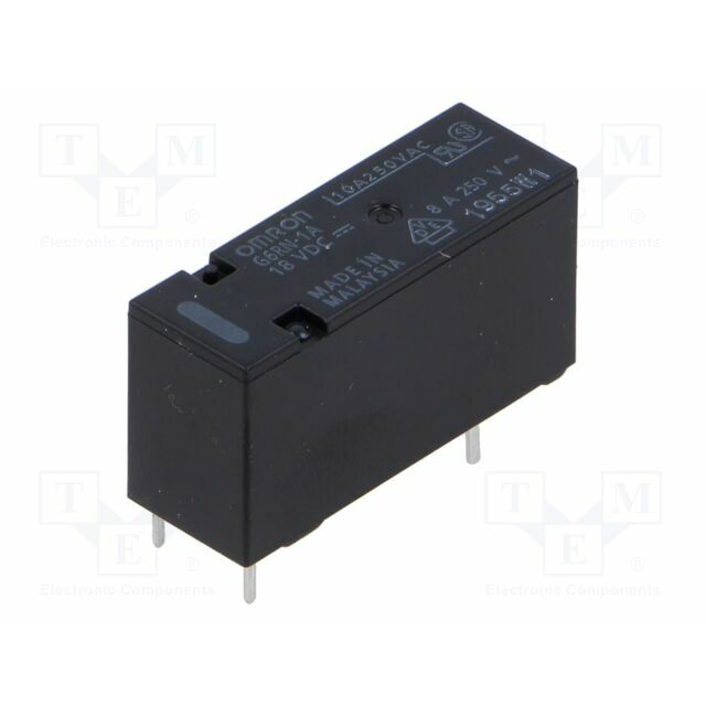 OMRON Electronic Components Relay: electromagnetic; Ucoil: