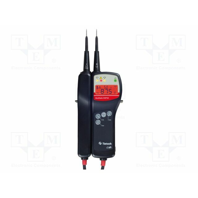 TIETZSCH Tester: electrical; LCD; VAC: 12÷1000V