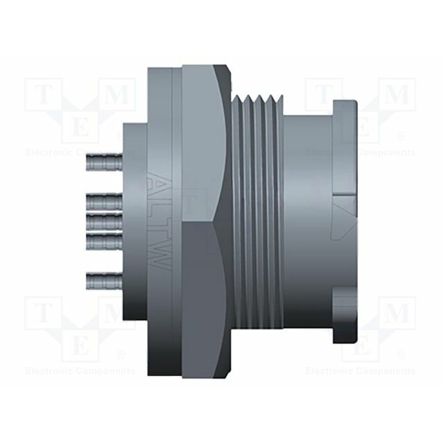AMPHENOL Connector: circular; plug; for panel