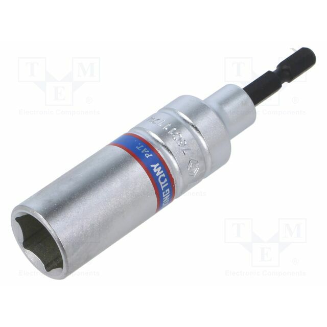 KING TONY Socket: 6-angles; socket spanner