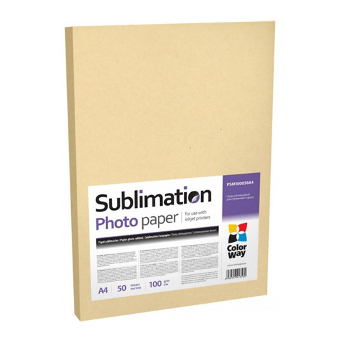 COLORWAY PSM100050A4 | Photo Paper sublimation