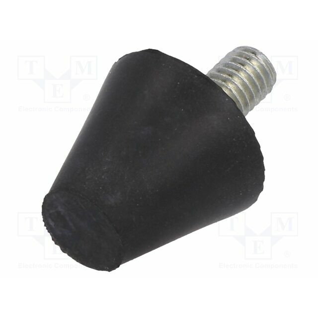 ELESA+GANTER Vibroisolation foot; Ø: 20mm; Shore