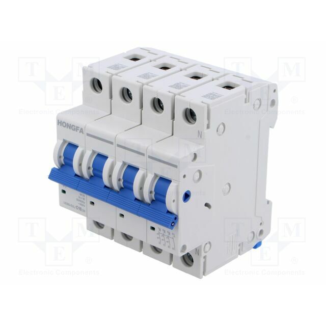 HONGFA RELAY Circuit breaker; 230/400VAC; Inom: