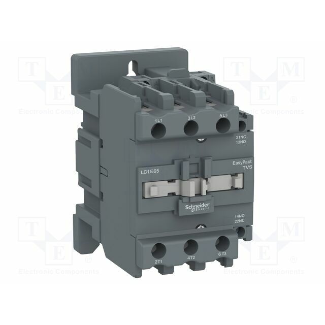 SCHNEIDER ELECTRIC Contactor: 3-pole; NO x3