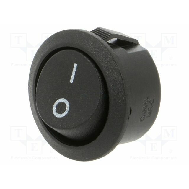 CANAL ELECTRONIC ROCKER; SPST; Pos: 2