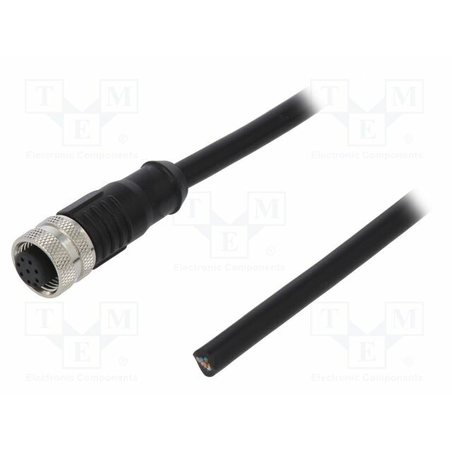 DEGSON ELECTRONICS Connector: M12; plug; female