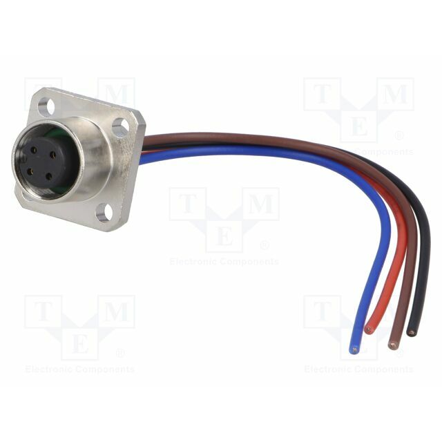 DEGSON ELECTRONICS Connector: M12; socket; female