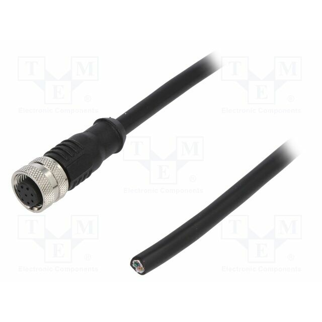DEGSON ELECTRONICS Connector: M12; plug; female