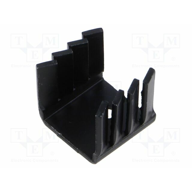 STONECOLD Heatsink: extruded; black; L: 19mm