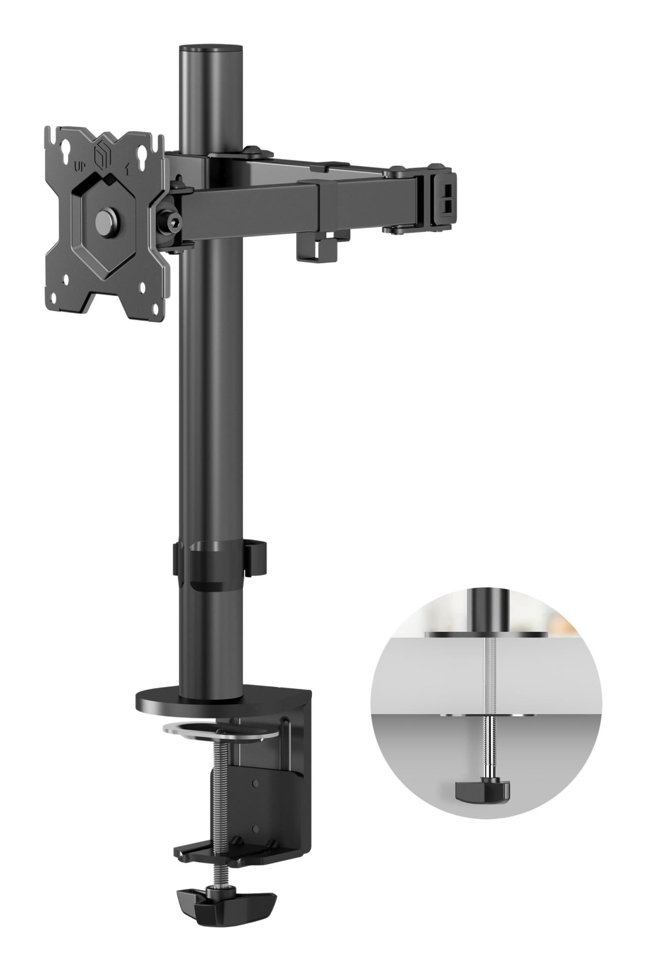 MONITOR ACC DESK MOUNT/13-34" BLACK D121E-B