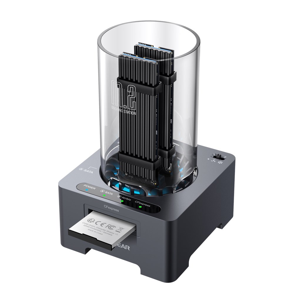 GRAUGEAR G-M2DK-CR-10G storage drive docking station