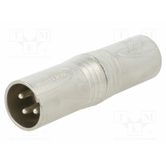 NEUTRIK Connector: XLR; plug; PIN: 3