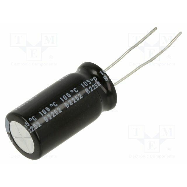 NICHICON Capacitor: electrolytic; low ESR; THT